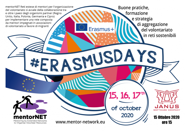 mentorNET participates to #erasmusdays
